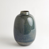 Global Views Tidal Short Earthenware Vase 