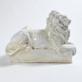 Global Views Lion Ceramic Sculpture 