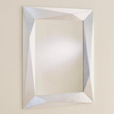 Global Views Angular Silver Leaf Mirror 