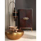 Global Views Babylon Bronze Floor Lamp 