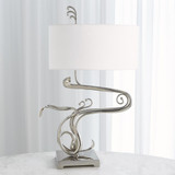 Global Views Fete Nickel Table Lamp 