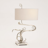 Global Views Fete Nickel Table Lamp 
