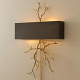 Global Views Twig Brass/Bronze Wall Sconce HW 