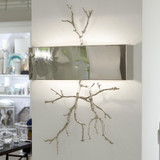 Global Views Twig Nickel Wall Sconce HW 
