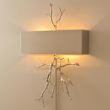 Global Views Twig Nickel Wall Sconce HW 