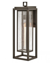 Hinkley Republic Large Wall Mount Lantern Oil Rubbed Bronze 