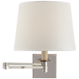 Ralph Lauren Evans Polished Nickel Swing Arm Sconce 