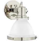 Ralph Lauren Fulton Polished Nickel Small Sconce 