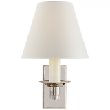 Ralph Lauren Evans Library Sconce - Polished Nickel 