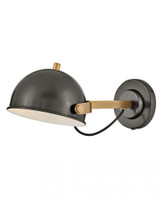 Hinkley Spence Medium Adjustable Single Light Sconce Black Oxide 