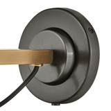 Hinkley Spence Medium Adjustable Single Light Sconce Black Oxide 