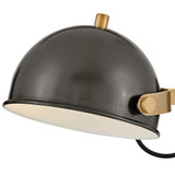 Hinkley Spence Medium Adjustable Single Light Sconce Black Oxide 