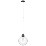 Visual Comfort & Co. Signature Collection Parkington 10" Globe Pendant, Visual Comfort & Co. Signature Collection CHC 5540BZ-CG D9DM5 