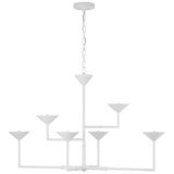 Visual Comfort & Co. Signature Collection Eleanor 53" Asymmetric Chandelier, Visual Comfort & Co. Signature Collection JN 5174PW D9DMH 