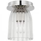 Visual Comfort & Co. Signature Collection Asalea 5" Solitaire Flush Mount, Visual Comfort & Co. Signature Collection ARN 4500PN-CG D9DND 