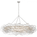 Visual Comfort & Co. Signature Collection Talia 63" Ring Chandelier, Visual Comfort & Co. Signature Collection JN 5109PW/CG DD6FA 