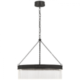 Visual Comfort & Co. Signature Collection Menil 26" Chandelier, Visual Comfort & Co. Signature Collection MF 5170BZ-CG D9APL 