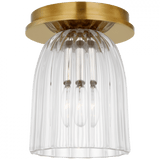 Visual Comfort & Co. Signature Collection Asalea 5" Solitaire Flush Mount, Visual Comfort & Co. Signature Collection ARN 4500HAB-CG DD6GD 