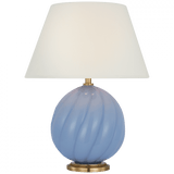 Visual Comfort & Co. Signature Collection Talia 13" Cordless Accent Lamp, Visual Comfort & Co. Signature Collection JN 3109BLU-L-CL D9CME 