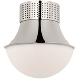 Visual Comfort & Co. Signature Collection Precision 9" Flush Mount, Visual Comfort & Co. Signature Collection KW 4058PN-WG DD7EV 