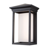 Overbrook Outdoor Wall Sconce, 1-Light, LED, Matte Black, 17"H (AC9132BK 34042YPA)