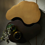 Meadow Cocktail Table, Antique Bronze, Plated Iron, 36"W (2101 3FLA3)