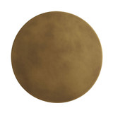 Addison Accent Table, Navy, Antique Brass, Indigo Leather, 16"W (DC2017 3JRUU)