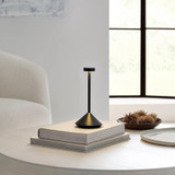 Visual Comfort & Co. Modern Collection Moneta Short Accent Rechargeable Table Lamp 