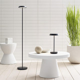 Visual Comfort & Co. Modern Collection Tepa Medium Rechargeable Floor Lamp, Visual Comfort & Co. Modern Collection SLFL53627B 70PNNRY 