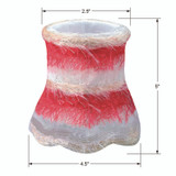 Mini Shade - Red 5"H