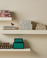 Currey and Company Green Lacquer Box, Set of 2 