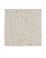 Currey and Company Carson Ivory Terrazzo Accent Table 