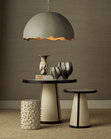 Currey and Company Deanna Raffia Entry Table 