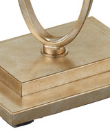 Currey and Company Bangle Champagne Accent Table 