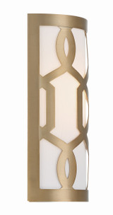 Jennings Wall Sconce - Aged Brass 12"H