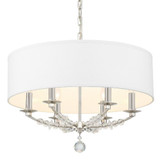 Mirage Chandelier - Polished Nickel 18.5"H