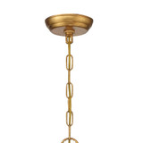 Bridgehampton Chandelier - Antique Gold, Hand Cut Crystal 29"H, Crystorama (8828-GA-CL-MWP 2KWN5)