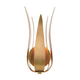 Broche Wall Sconce - Antique Gold 14"H