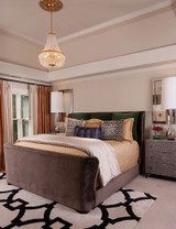 Rylee Chandelier - Antique Gold 23.5"H, Crystorama (608-GA  2KQT9)