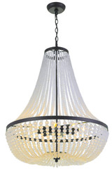 Rylee Chandelier - Matte Black 31.25"H