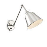 Mitchell Task Light - Polished Nickel 30"H