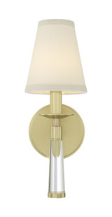 Baxter 1 Light Wall Sconce - Aged Brass 15"H
