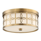 Anniversary Flush Mount - Vibrant Gold 6"H
