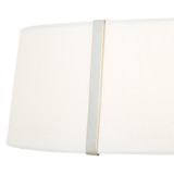 Fulton Semi Flush Mount - Polished Nickel 10.25"H