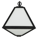 Glacier Wall Sconce - Black Charcoal 16.75"H