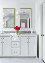 Hatfield 1 Light Wall Sconce - Polished Nickel, Crystal Accents 18.5"H