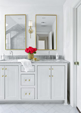 Hatfield 1 Light Wall Sconce - Vibrant Gold, Crystal Accents 18.5"H