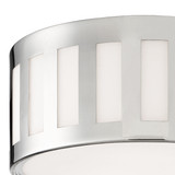 Kendal Flush Mount - Polished Nickel 5"H
