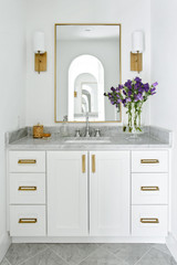 Veronica 1 Light Wall Sconce - Aged Brass 16.5"H