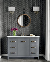 Gingko Silver Wall Sconce Currey and Company 5900-0009